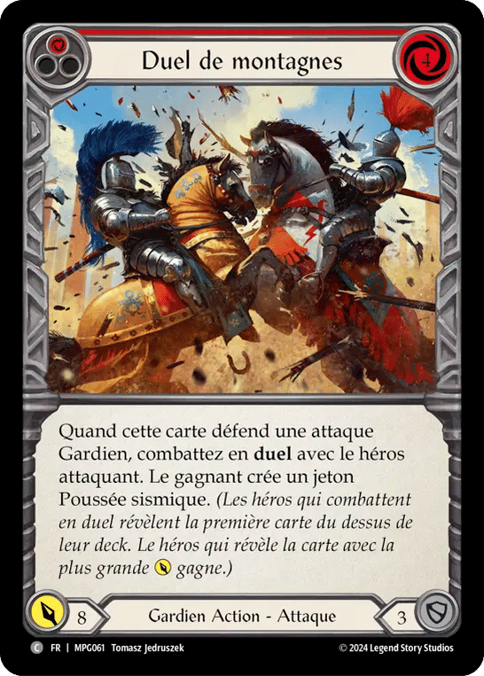 Duel de montagnes — Mastery Pack Guardian — Flesh and Blood