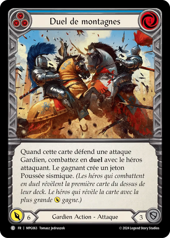 Duel de montagnes — Mastery Pack Guardian — Flesh and Blood
