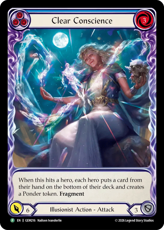 Clear Conscience — GEM - Pack 6 — Flesh and Blood