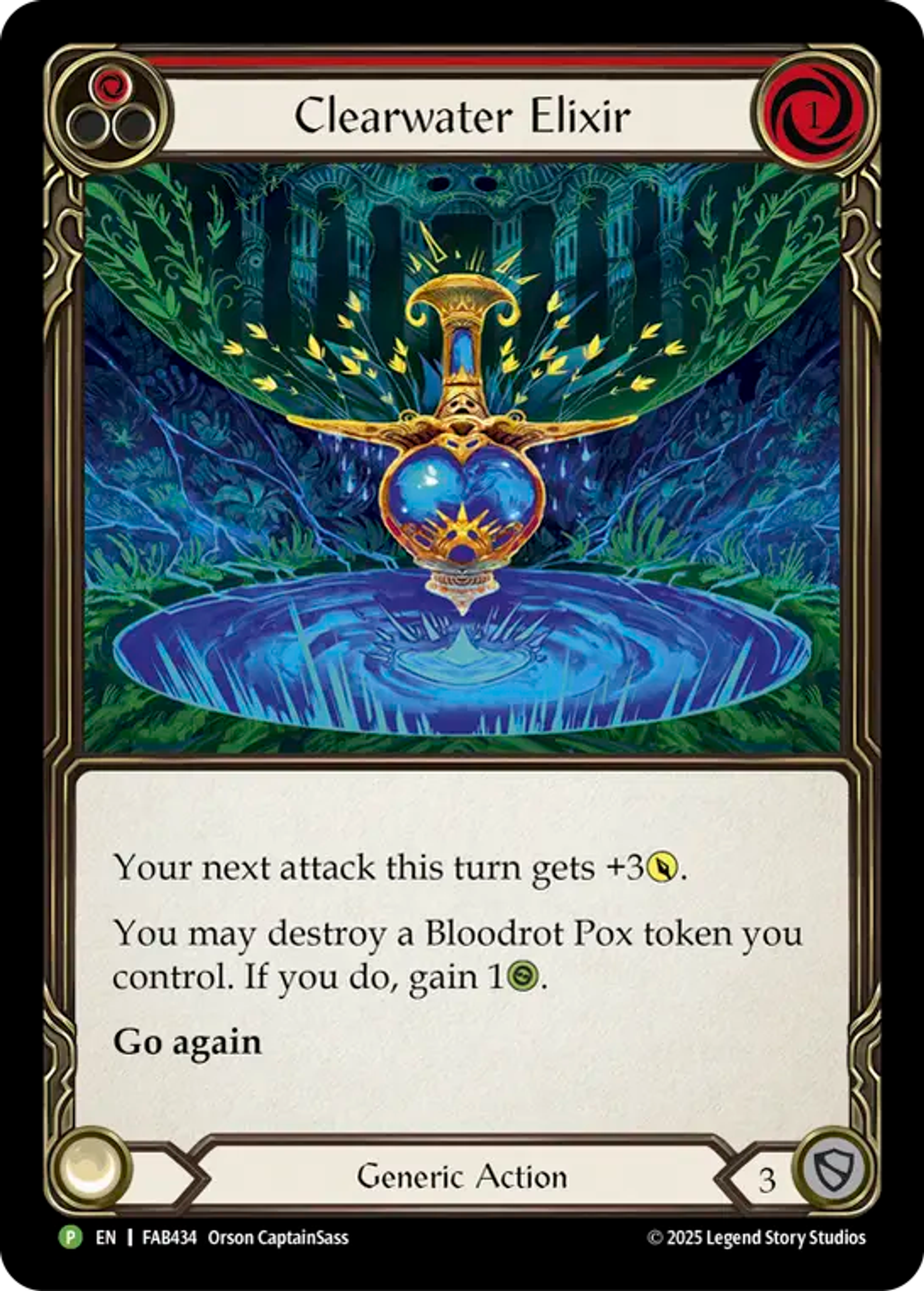 Clearwater Elixir — Flesh and Blood: Promo Cards — Flesh and Blood