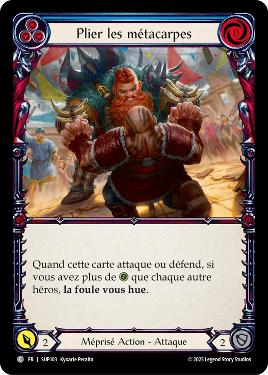 Plier les métacarpes — Super Slam — Flesh and Blood