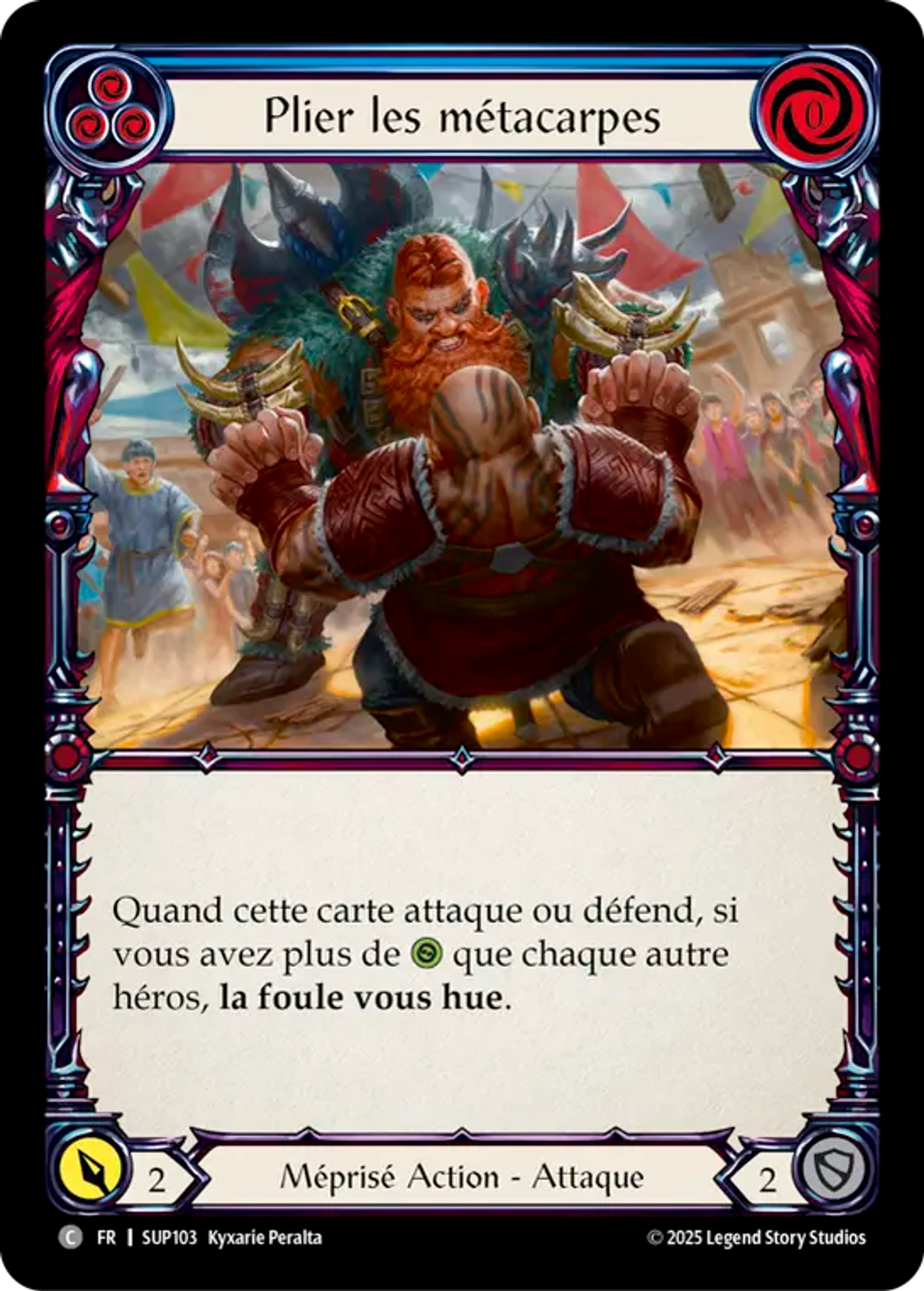 Plier les métacarpes — Super Slam — Flesh and Blood