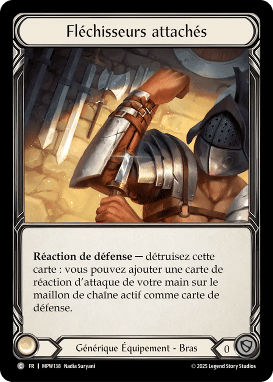 Fléchisseurs attachés — Mastery Pack Warrior — Flesh and Blood