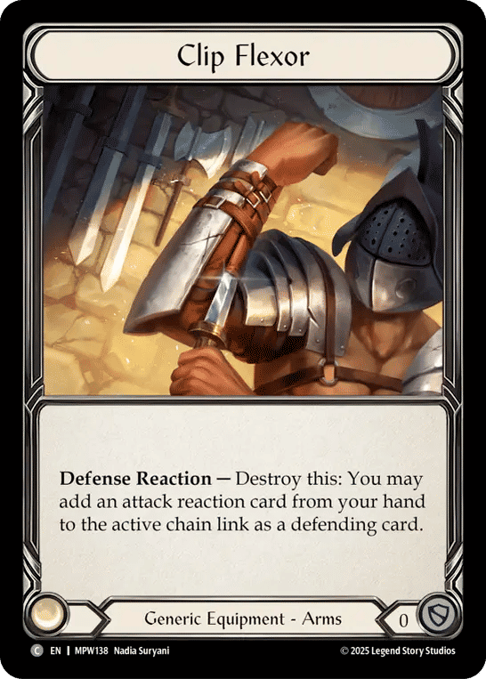 Clip Flexor — Mastery Pack Warrior — Flesh and Blood