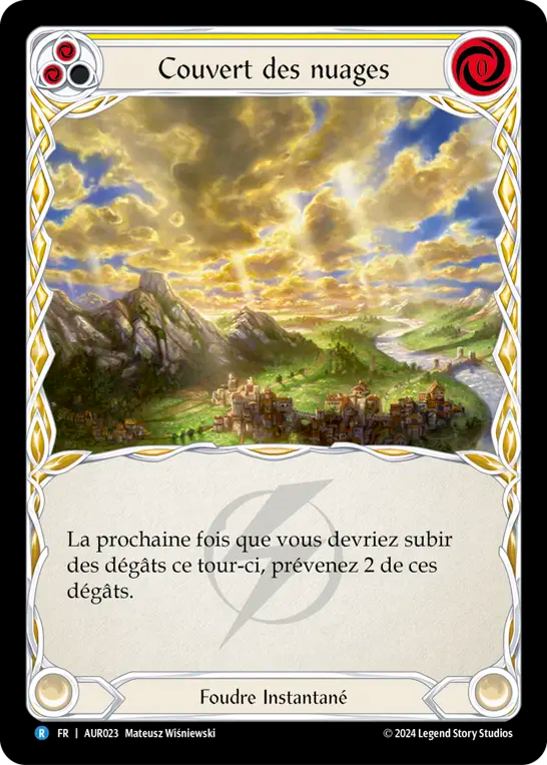Couvert des nuages — 1st Strike - Aurora — Flesh and Blood