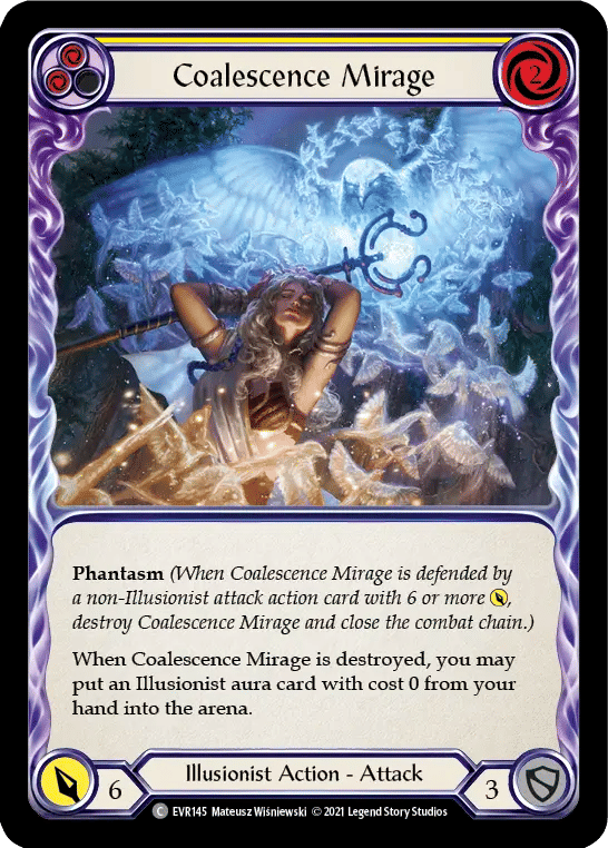 Coalescence Mirage (Yellow) — Everfest — Flesh and Blood