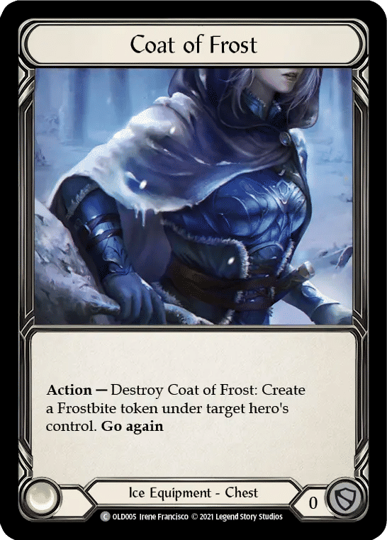 Coat of Frost — Oldhim - Blitz Deck — Flesh and Blood