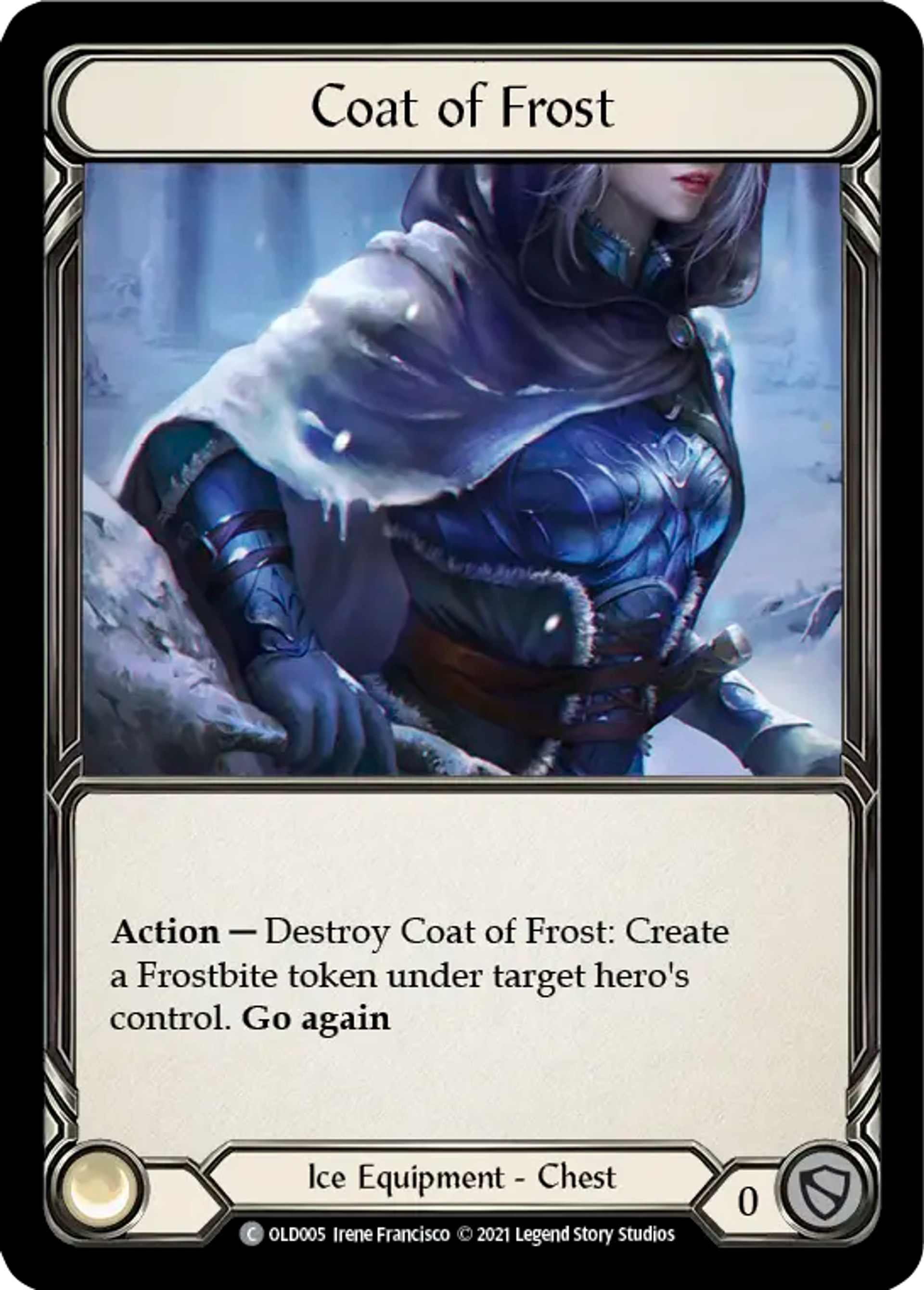 Coat of Frost — Oldhim - Blitz Deck — Flesh and Blood