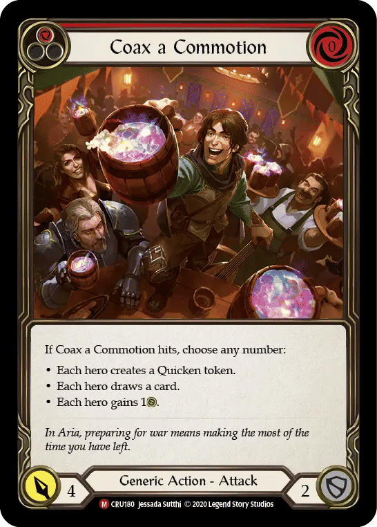 Coax a Commotion — Crucible of War — Flesh and Blood