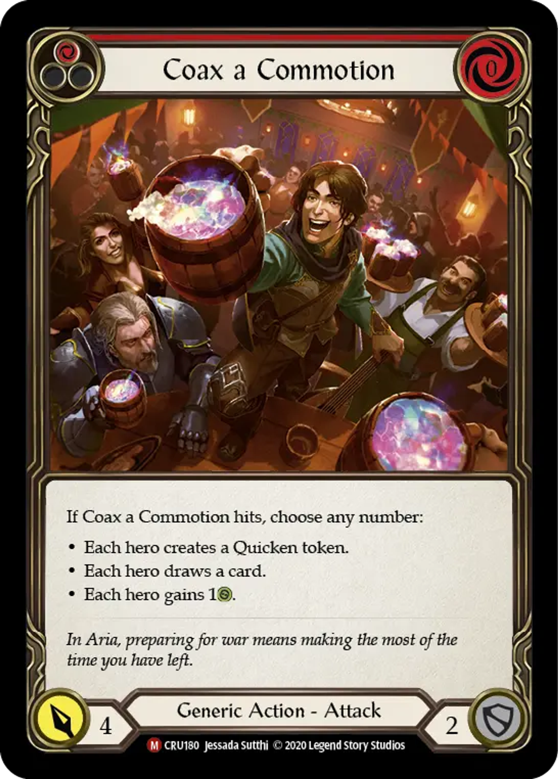 Coax a Commotion — Crucible of War — Flesh and Blood