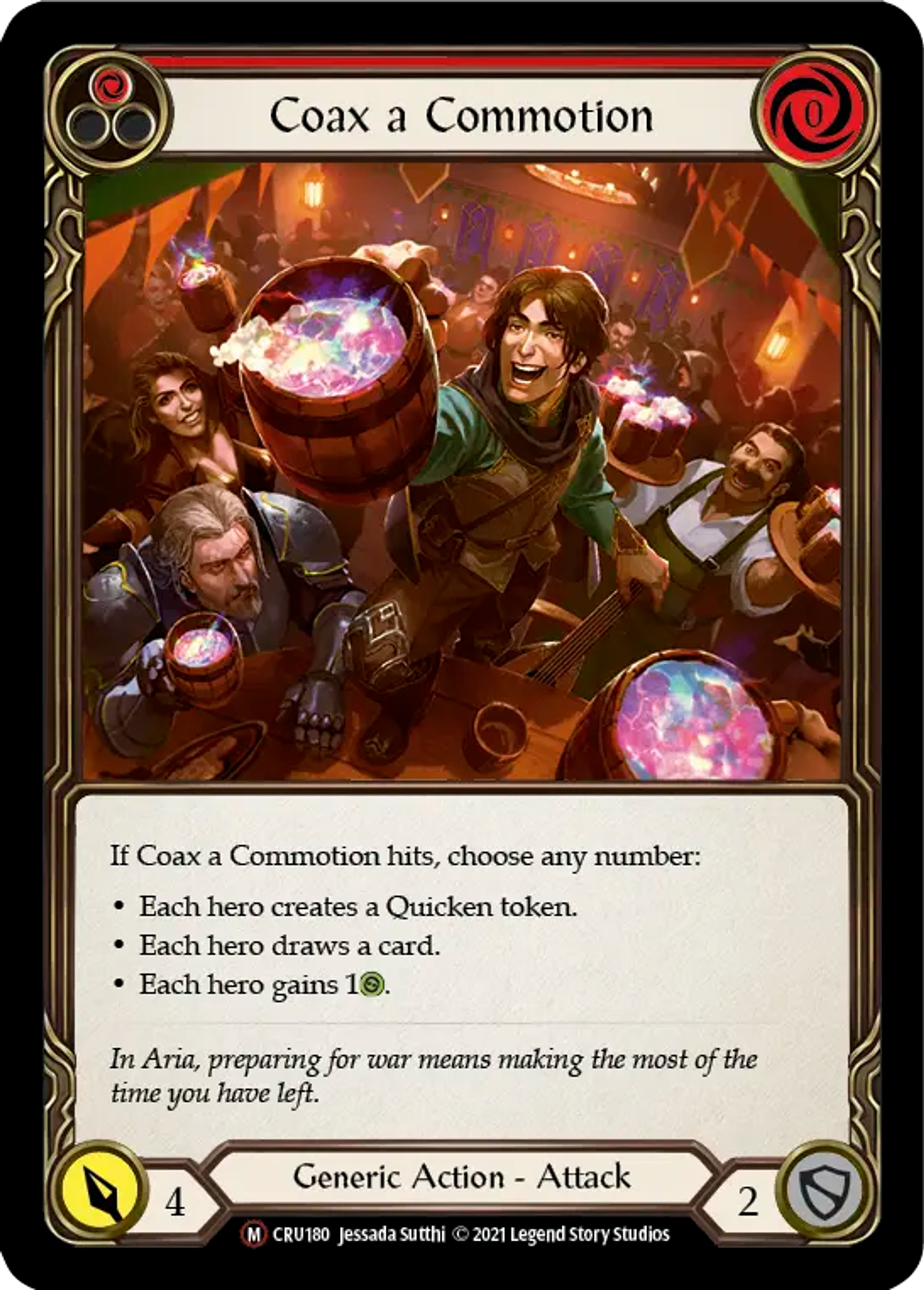 Coax a Commotion — Crucible of War - Unlimited — Flesh and Blood