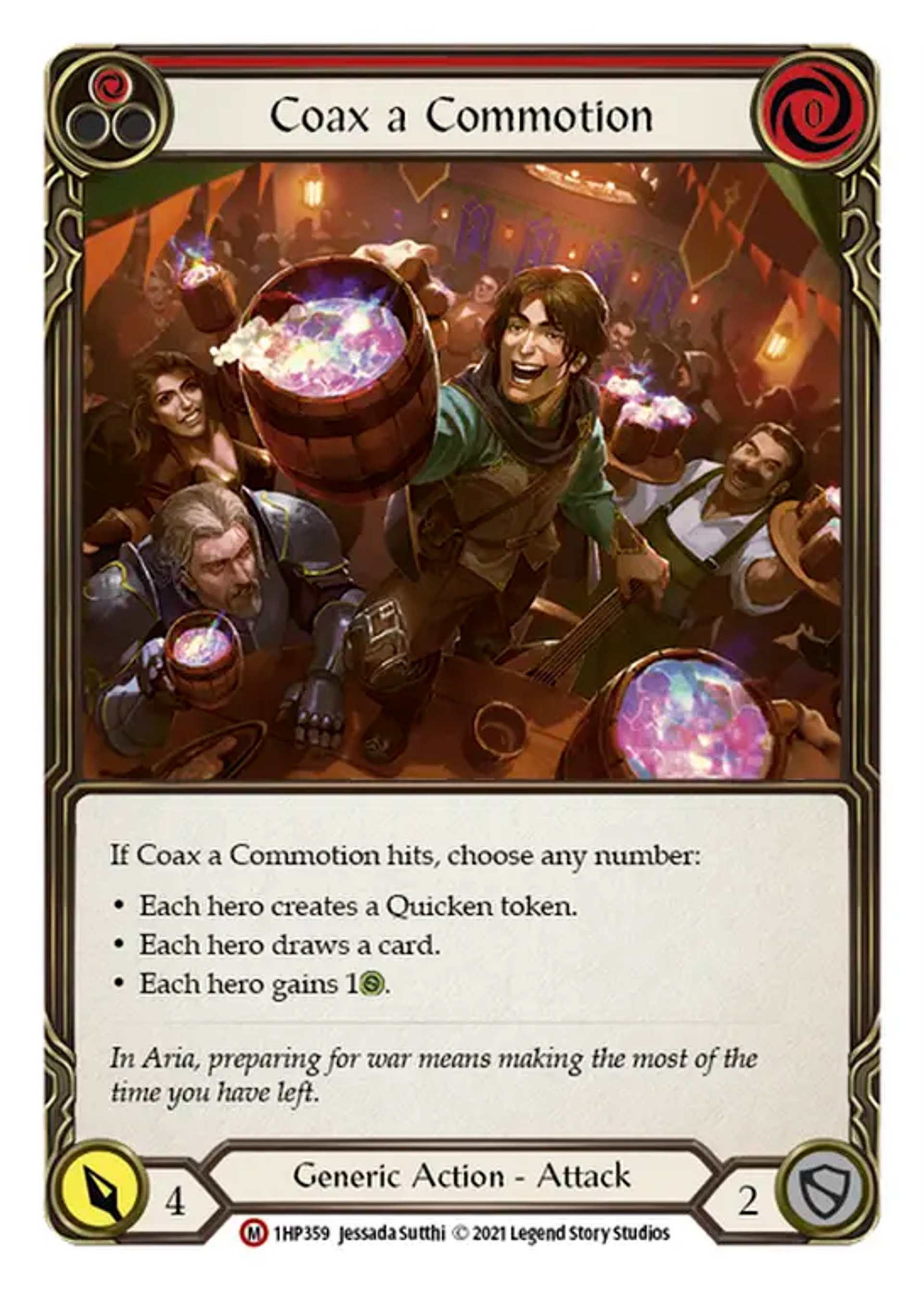 Coax a Commotion — History Pack 1 — Flesh and Blood