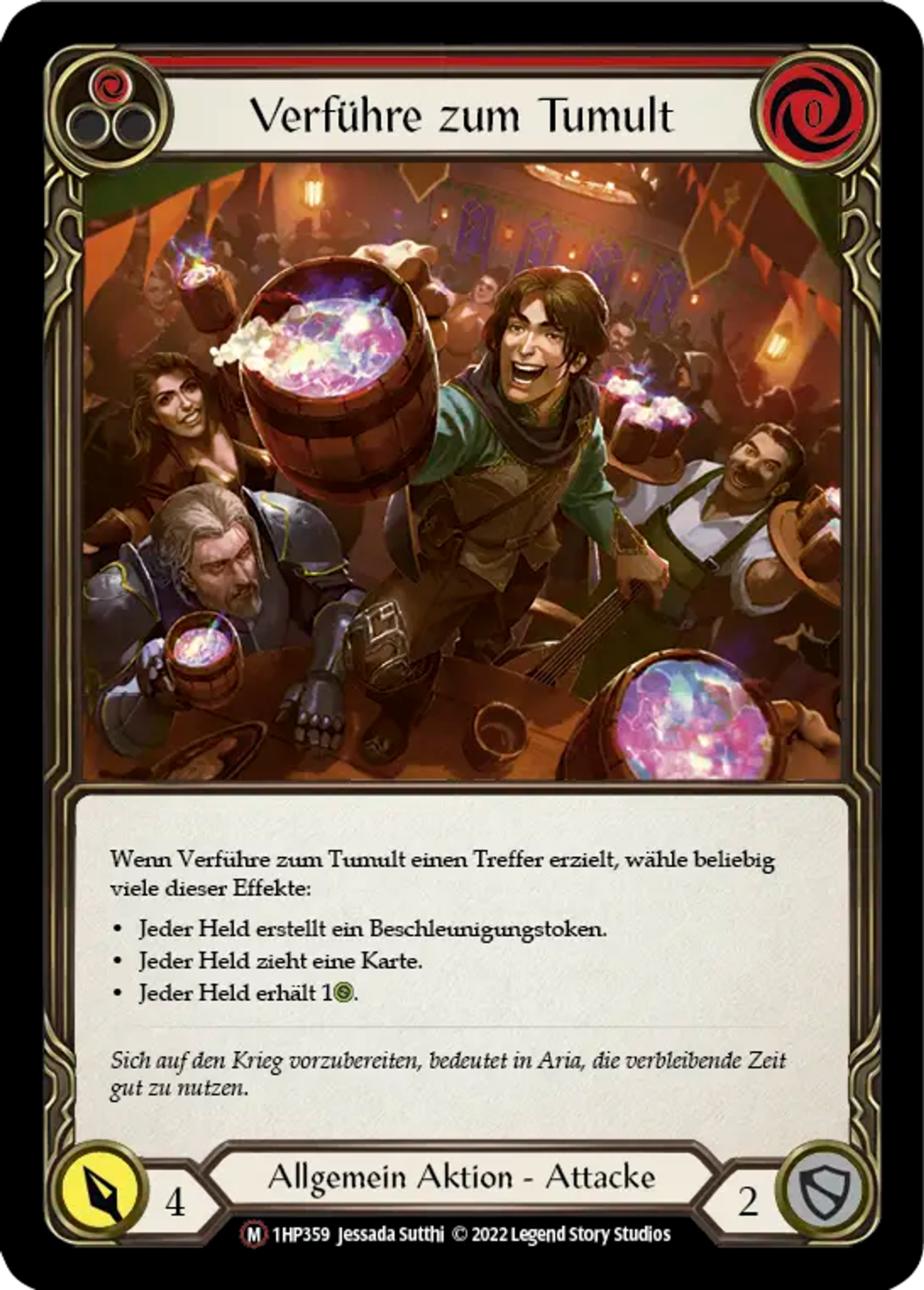 Provoque un Tumulte — History Pack 1 - Black Label — Flesh and Blood