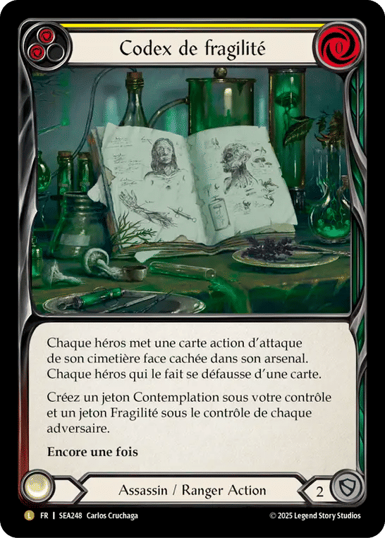 Codex de fragilité — High Seas — Flesh and Blood