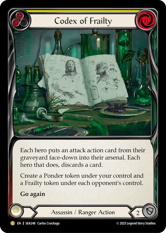 Codex of Frailty — High Seas — Flesh and Blood