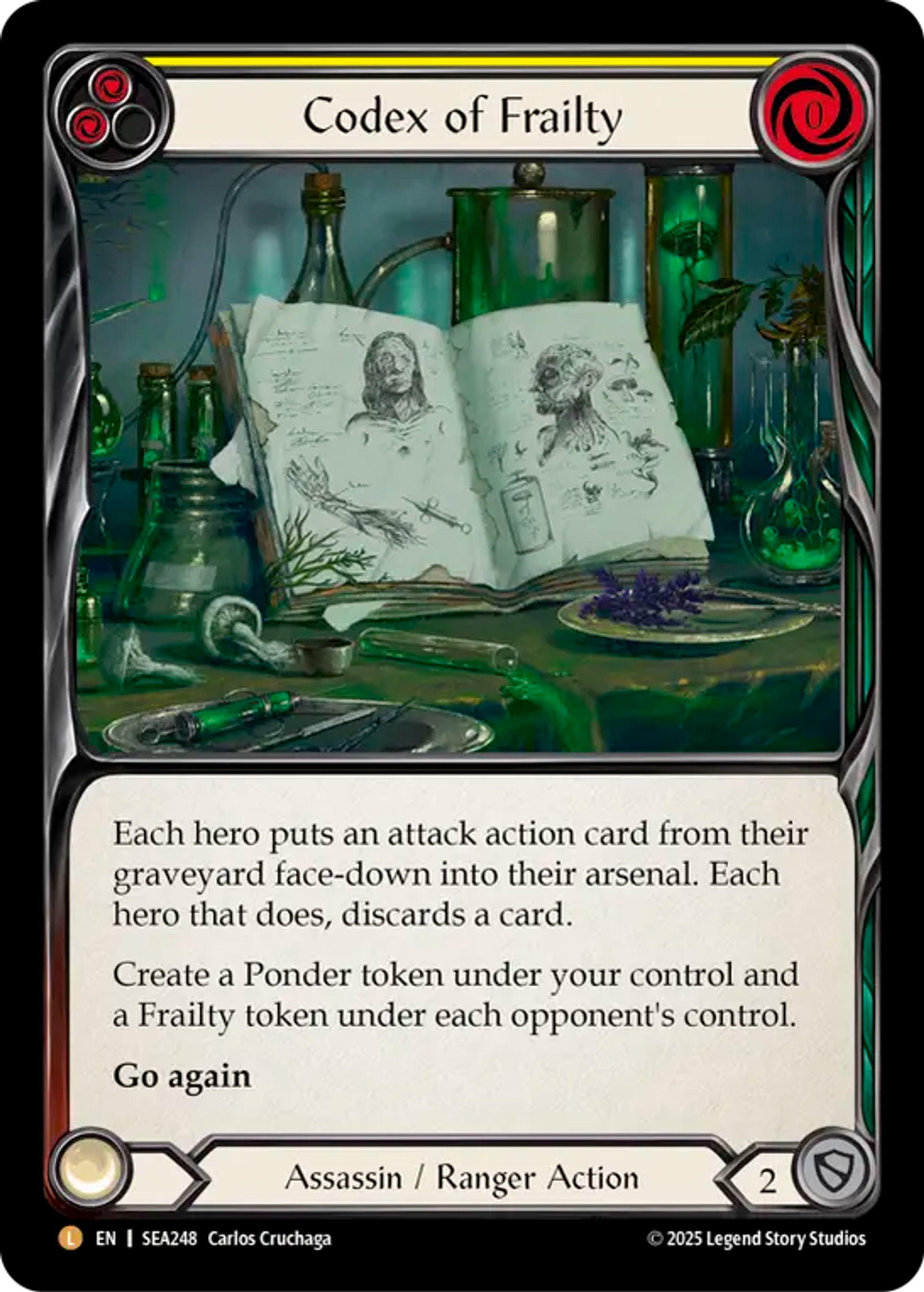 Codex de fragilité — High Seas — Flesh and Blood