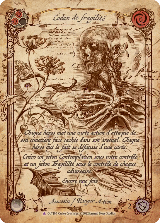 Codex de fragilité — Outsiders — Flesh and Blood