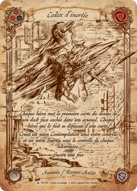 Codex d’inertie — Outsiders — Flesh and Blood