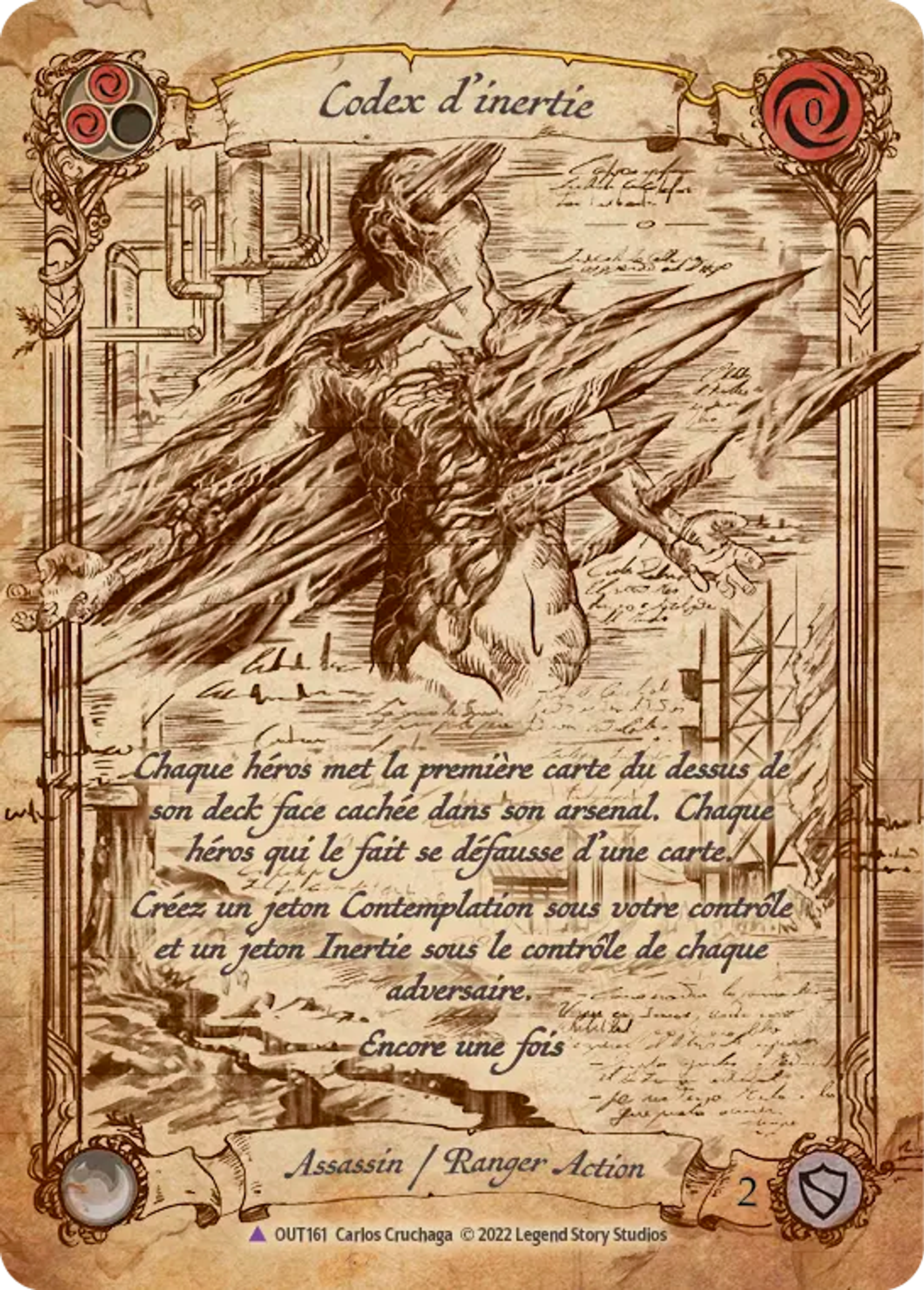 Codex d’inertie — Outsiders — Flesh and Blood