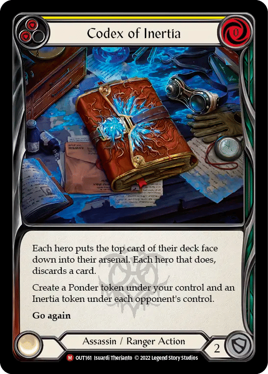 Codex of Inertia — Outsiders — Flesh and Blood