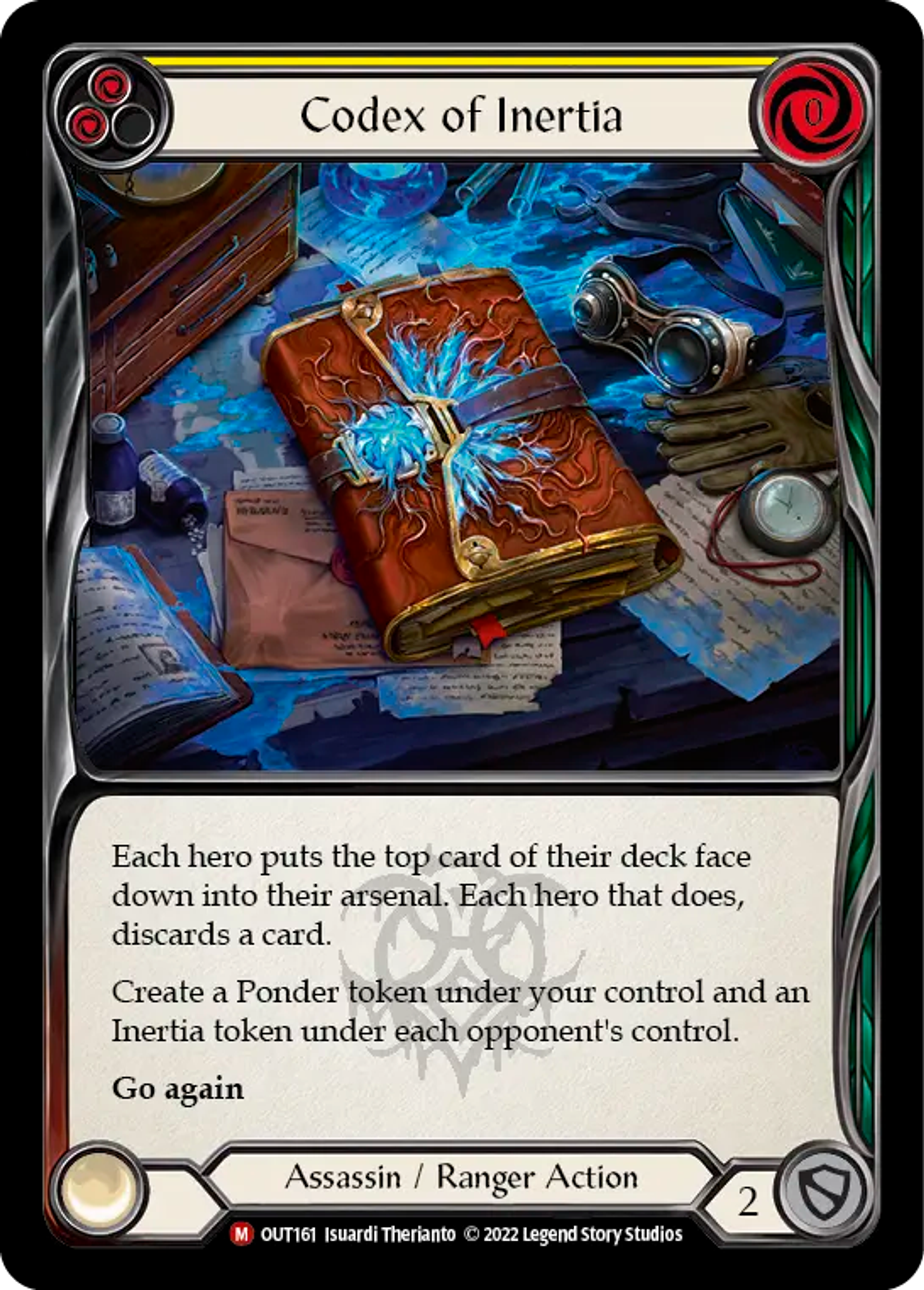 Codex of Inertia — Outsiders — Flesh and Blood