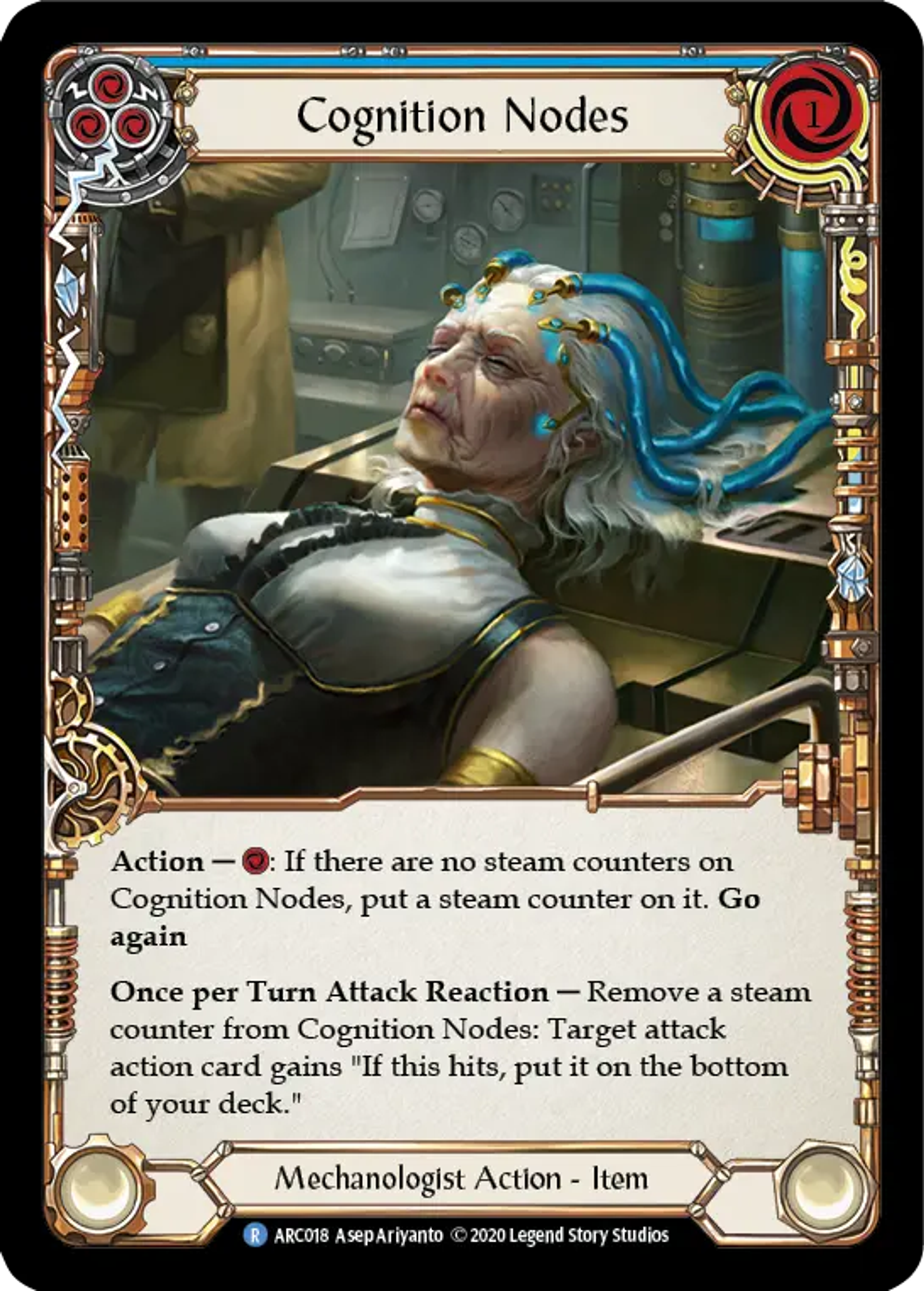 Cognition Nodes (Blue) — Arcane Rising - Unlimited — Flesh and Blood