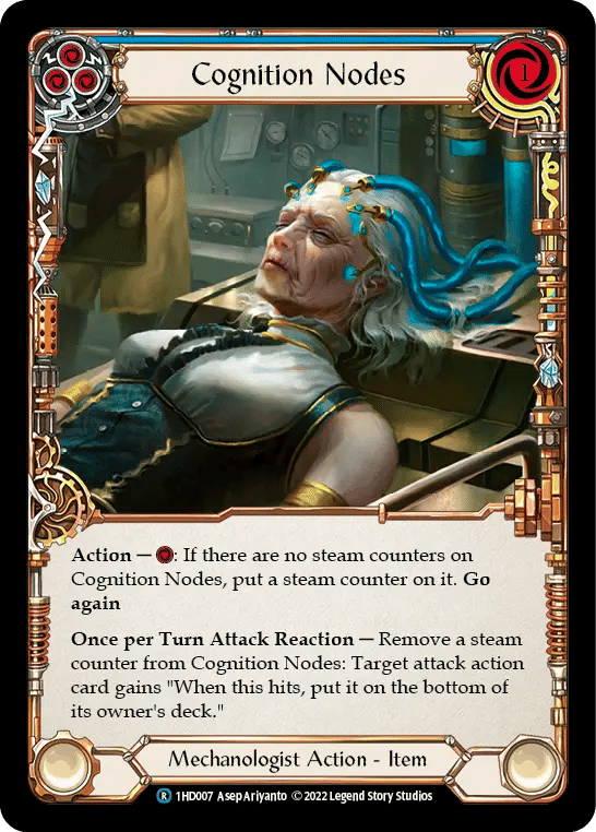Cognition Nodes (Blue) — Dash - Blitz Deck — Flesh and Blood