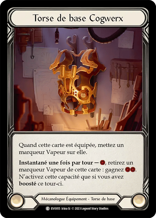 Torse de base Cogwerx — Bright Lights — Flesh and Blood
