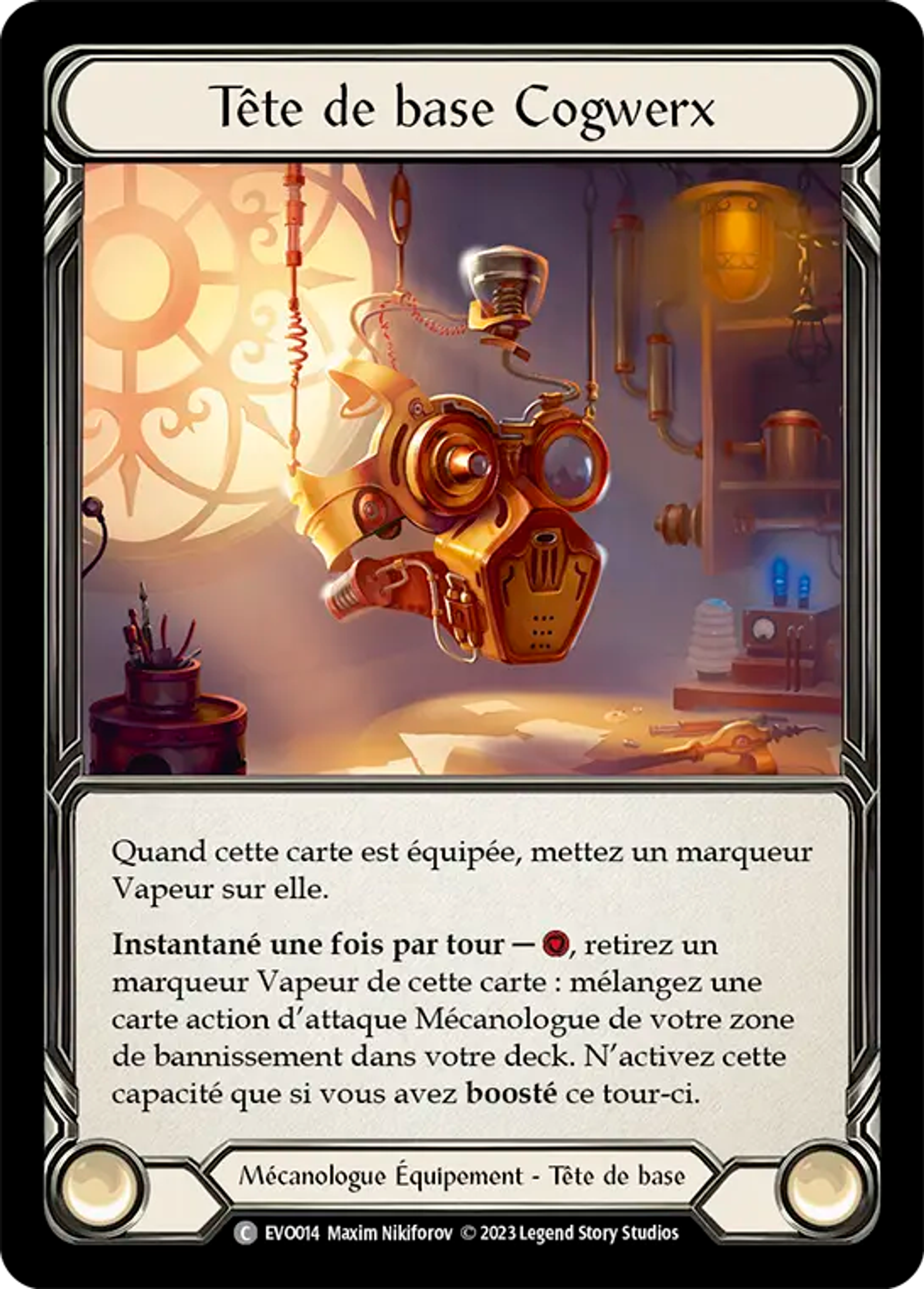 Tête de base Cogwerx — Bright Lights — Flesh and Blood