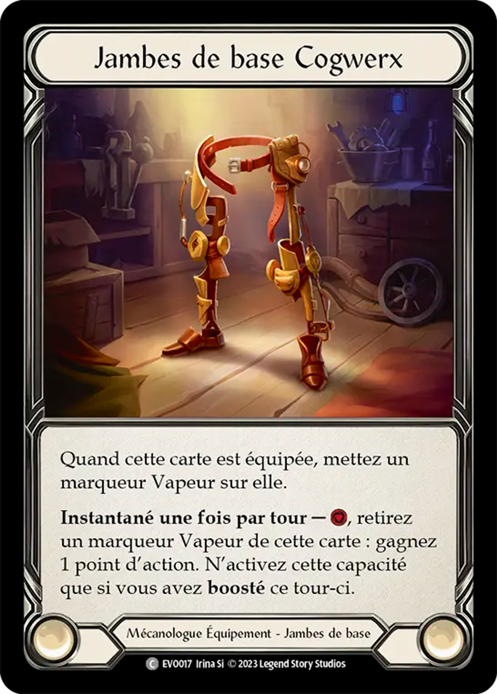 Jambes de base Cogwerx — Bright Lights — Flesh and Blood