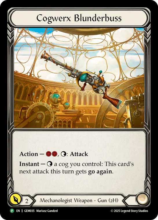 Cogwerx Blunderbuss — GEM - Pack 2 — Flesh and Blood