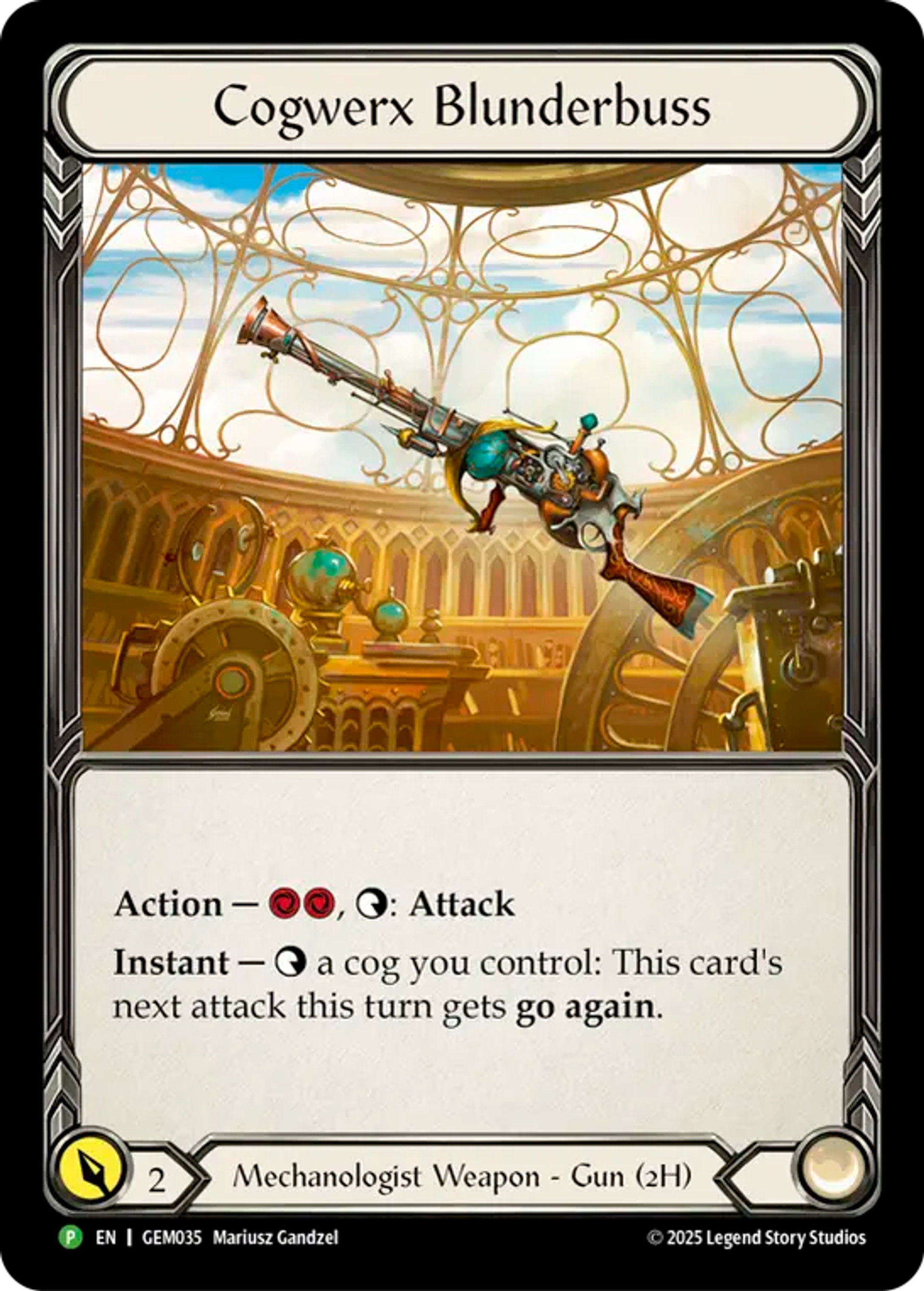 Cogwerx Blunderbuss — GEM - Pack 2 — Flesh and Blood