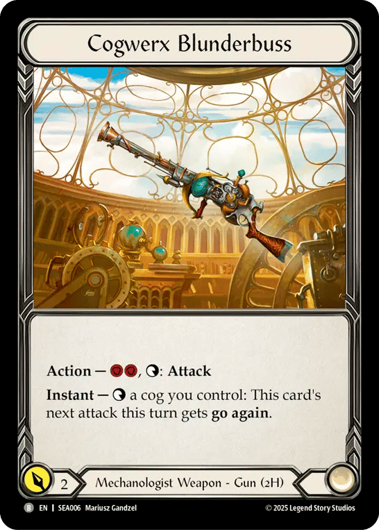 Cogwerx Blunderbuss — High Seas — Flesh and Blood