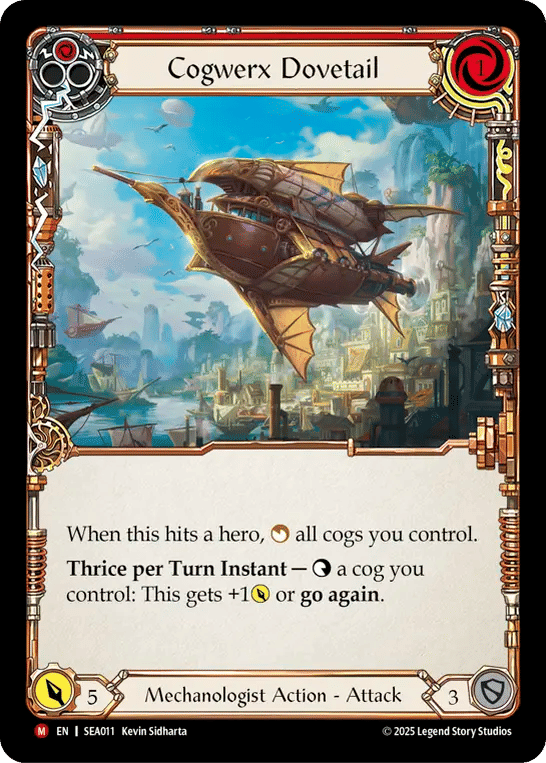 Cogwerx Dovetail — High Seas — Flesh and Blood