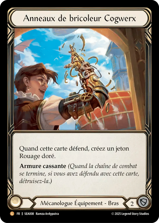 Anneaux de bricoleur Cogwerx — High Seas — Flesh and Blood