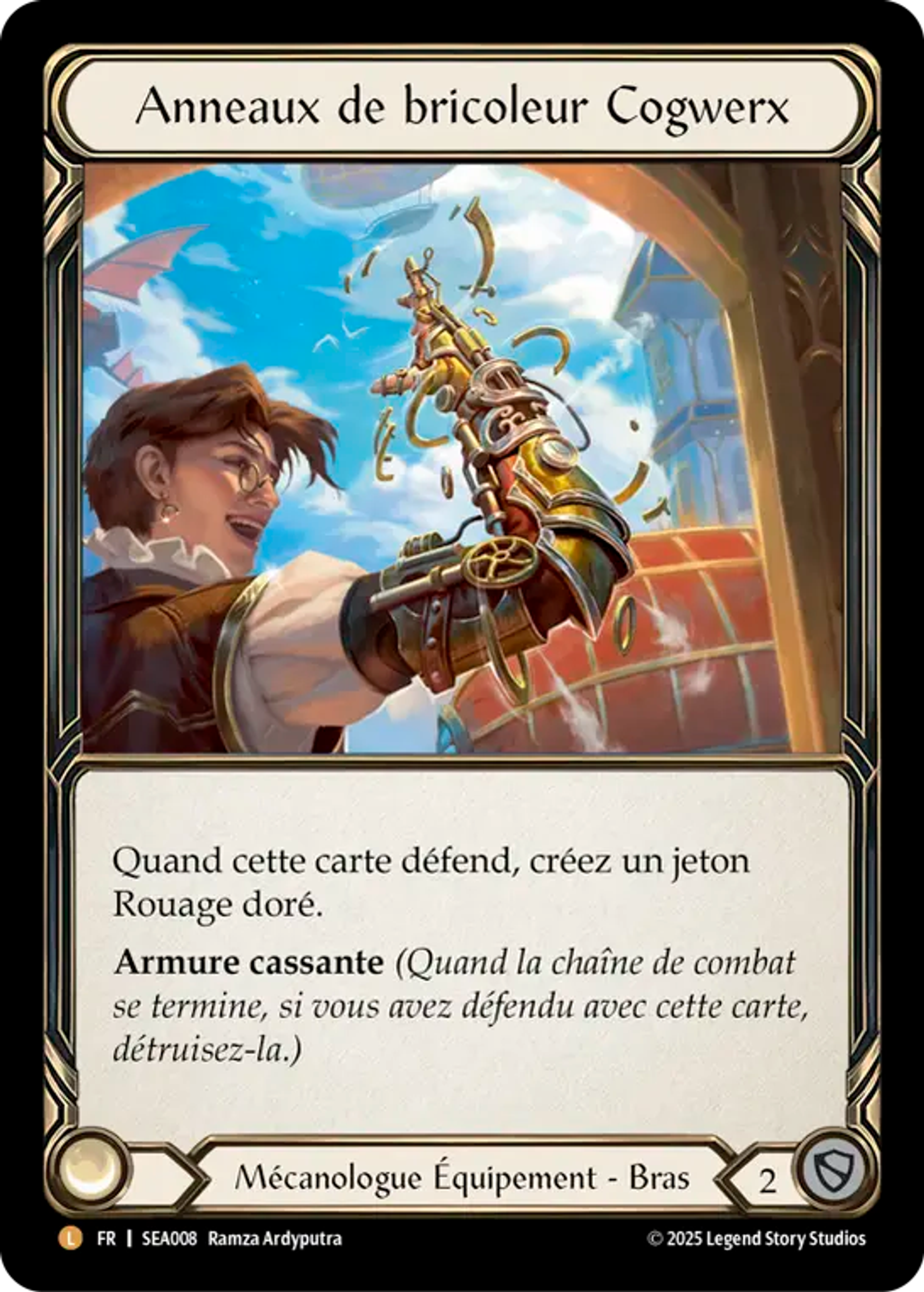 Anneaux de bricoleur Cogwerx — High Seas — Flesh and Blood