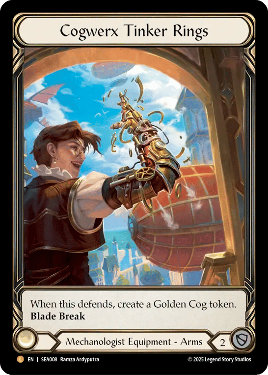 Cogwerx Tinker Rings — High Seas - Treasure Pack — Flesh and Blood