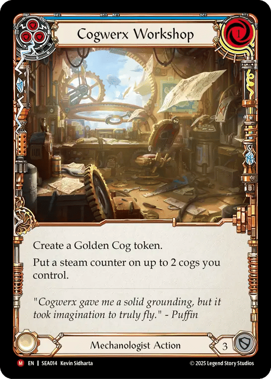 Cogwerx Workshop — High Seas — Flesh and Blood