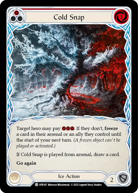 Cold Snap (Red) — Uprising — Flesh and Blood