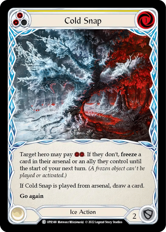 Cold Snap (Yellow) — Uprising — Flesh and Blood