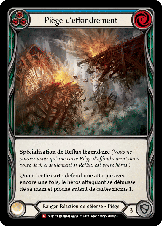 Piège d’effondrement — Outsiders — Flesh and Blood