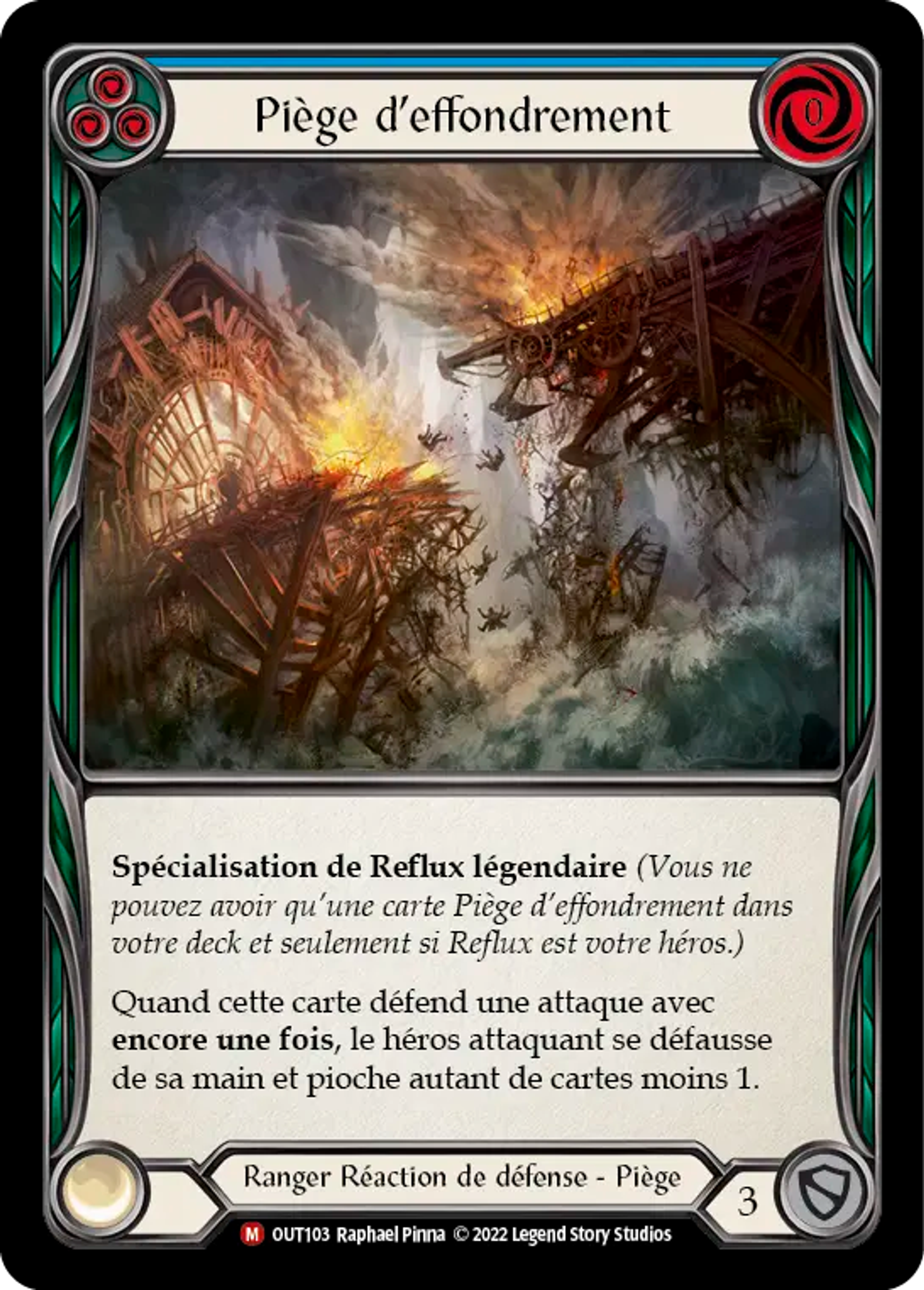 Piège d’effondrement — Outsiders — Flesh and Blood