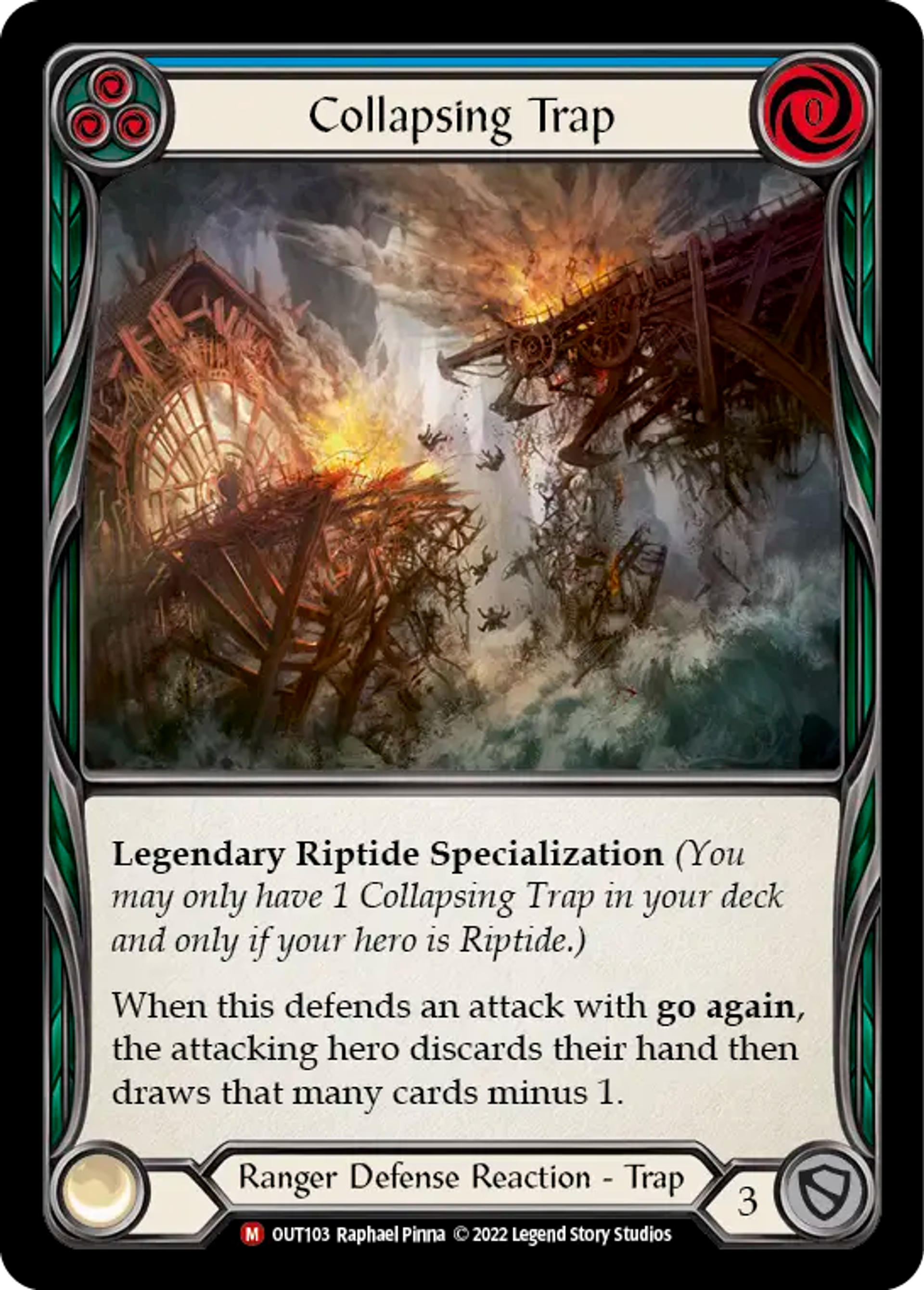 Collapsing Trap — Outsiders — Flesh and Blood