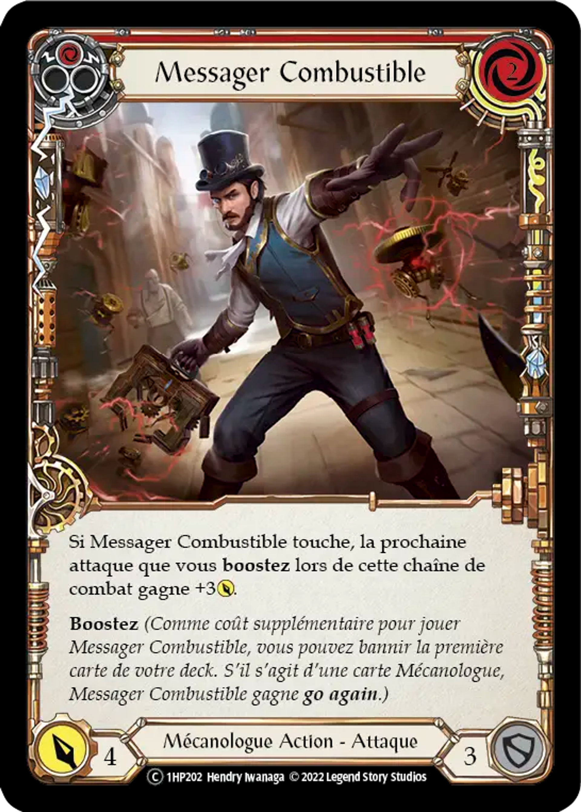 Messager Combustible — History Pack 1 - Black Label — Flesh and Blood