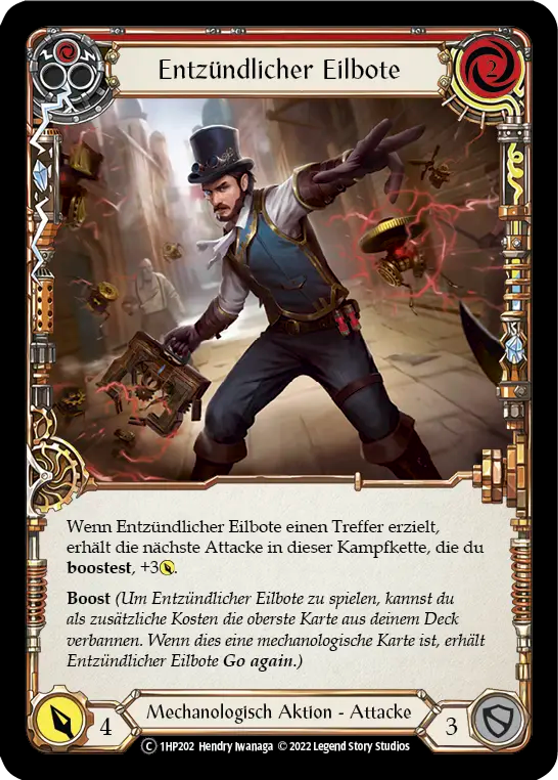 Messager Combustible — History Pack 1 - Black Label — Flesh and Blood