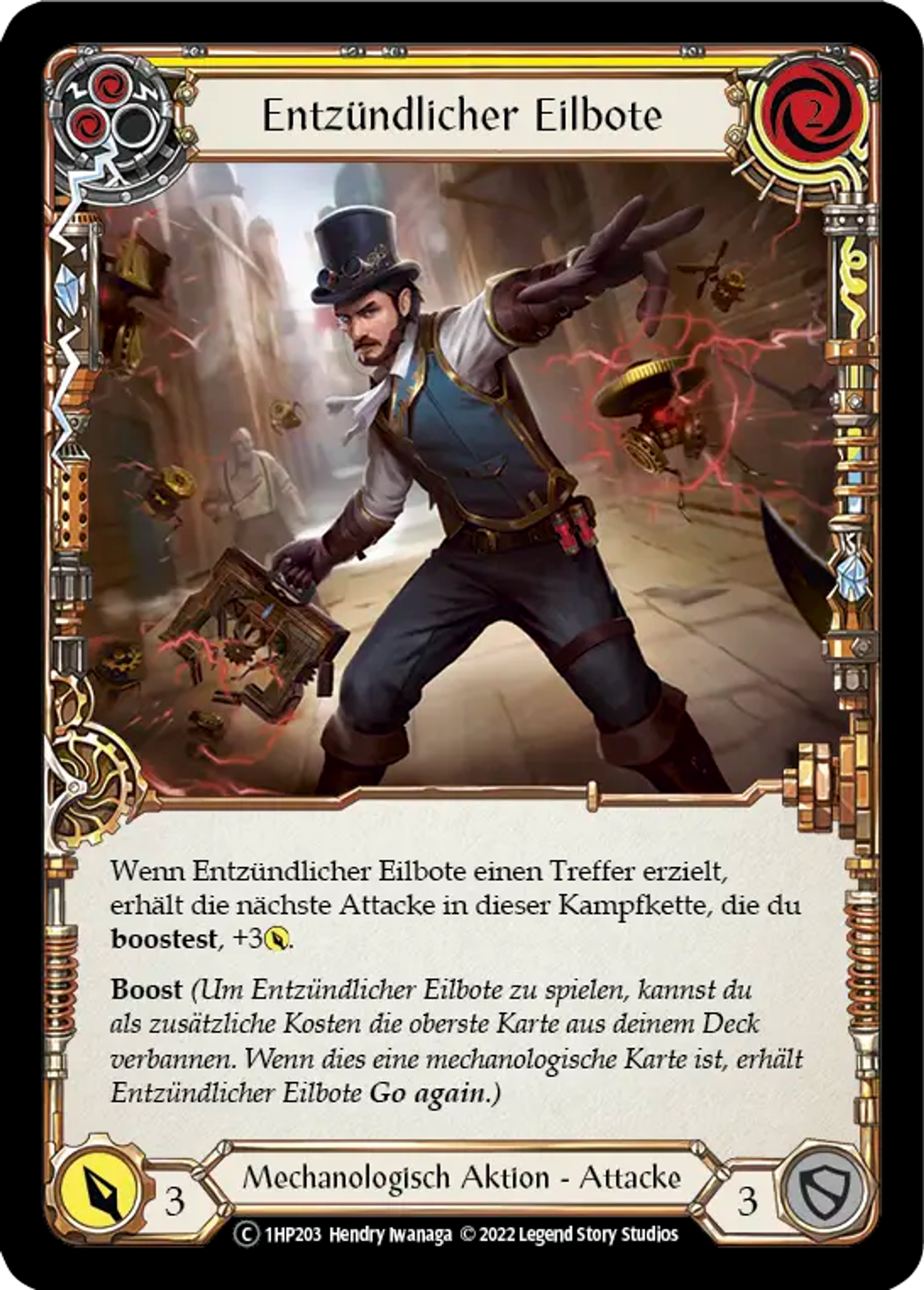 Messager Combustible — History Pack 1 - Black Label — Flesh and Blood
