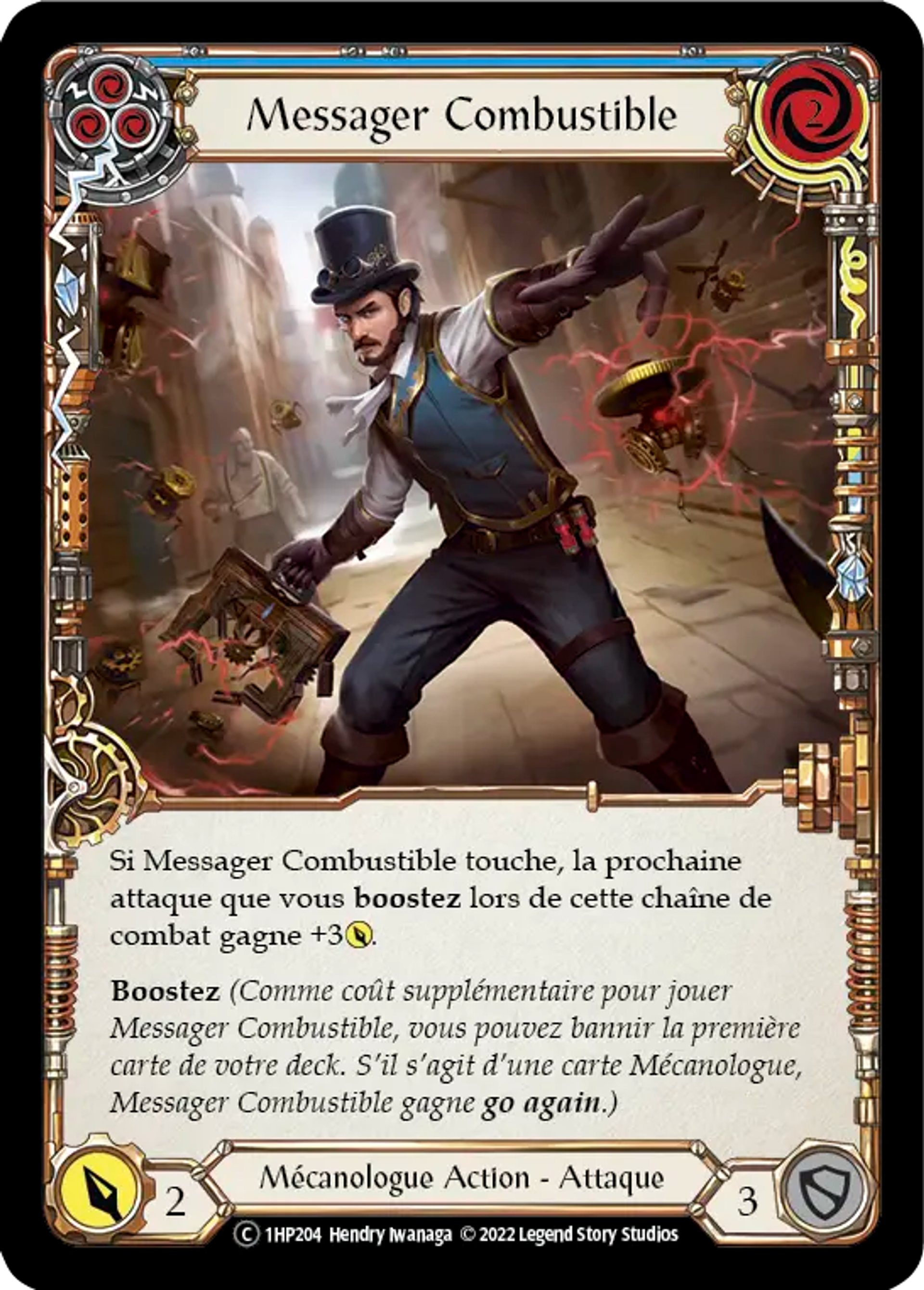 Messager Combustible — History Pack 1 - Black Label — Flesh and Blood