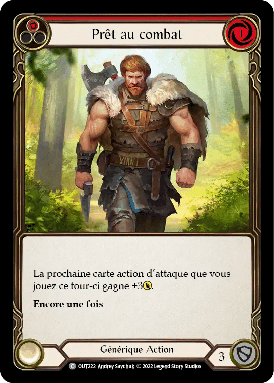 Prêt au combat — Outsiders — Flesh and Blood