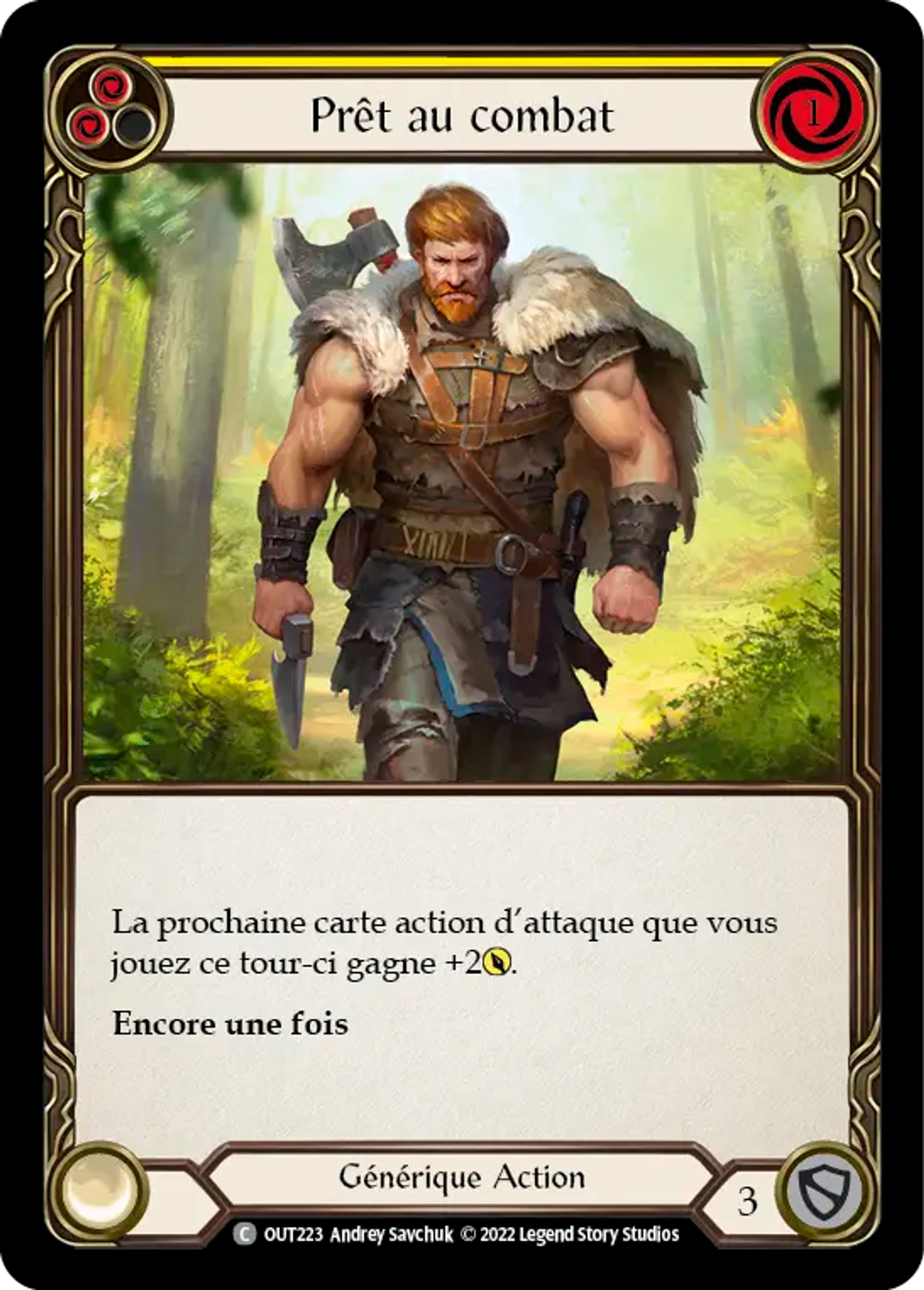 Prêt au combat — Outsiders — Flesh and Blood