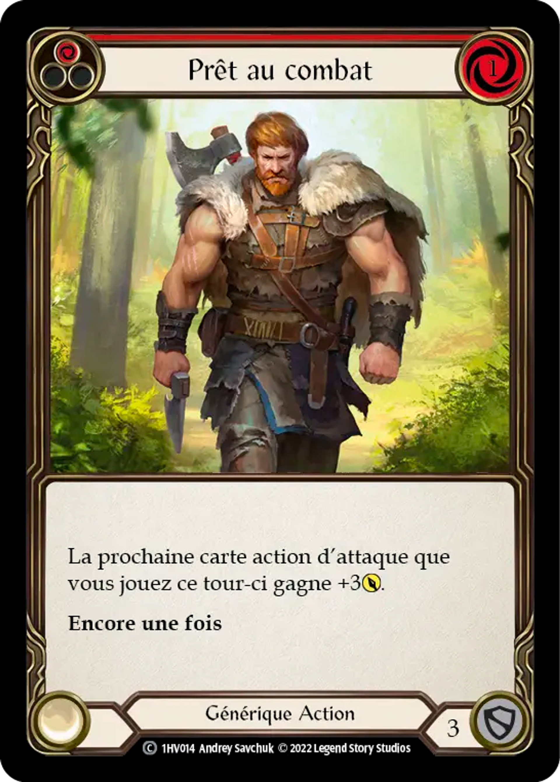 Prêt au combat — Viserai - Blitz Deck — Flesh and Blood
